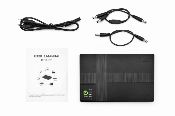 Мини UPS для роутера DC1018P портативный ИБП 10400 мАч 5V/9V/12V USB 18W DC1018PP фото