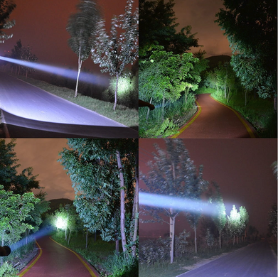 Фонарь - прожектор двухсторонний LED аккумуляторный 1200 lm + Power Bank 6000 mAh 7 режимов USB W844-K фото