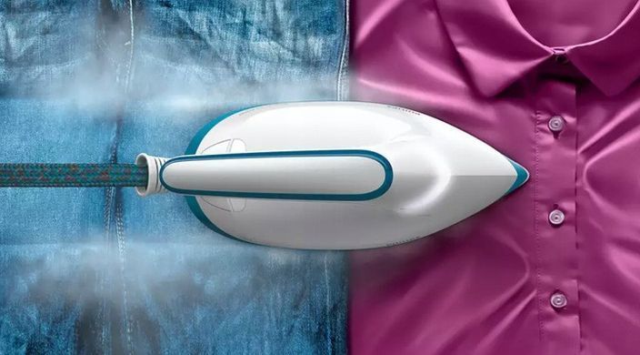 Праска з парогенератором Philips PerfectCare серії 6000 потужністю 2400 Вт,білий\синій 6026/20 фото