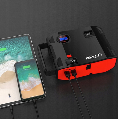 Автомобильный бустер Jump Starter UTRAI Jstar 5 2000A 12V с Power Bank пусковое устройство с фонарем UT-2420 фото