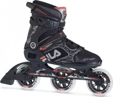 Роликовые коньки Fila Legacy Pro 100 Speed ​​Black, размер 44 8403687 фото