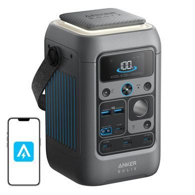 Зарядная электростанция ANKER Solix C300X DC 288 Вт&middot;ч, 300 Вт, LiFePO4 194644298982 фото