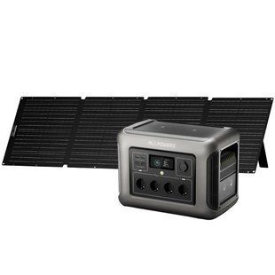 Зарядна електростанція AllPowers R1500 1800 Вт 1152 Вт&middot;год + сонячна панель SOLAX SE200 200 Вт ZB-00002 фото