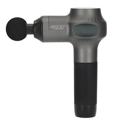 Ручний масажер для тіла MASSAGE GUN-ACTIVE 4FIZJO Масажний пістолет портативний зі змінними наконечниками MG04 фото