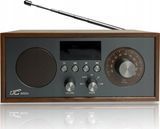Портативний радіоприймач Brda FM/BT/USB 2200 мАч, 10 Вт, индуктивная зарядка телефона, коричневый/графитовый 5902270791020 фото