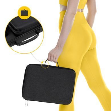 Ручний масажер для тіла MASSAGE GUN-ULTRA 4FIZJO Масажний пістолет портативний зі змінними наконечниками MG02 фото