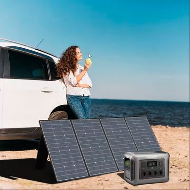 Зарядна електростанція AllPowers R1500 1800 Вт 1152 Вт&middot;год + сонячна панель SP037 400 Вт ZB4-00002 фото