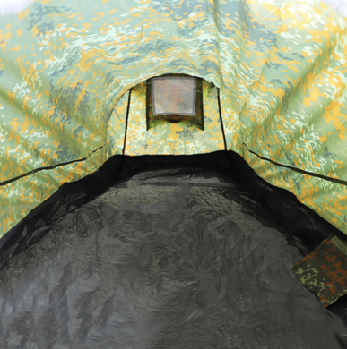 Одномісний намет MFH SCHWARZENBERG із тунельною конструкцією Flecktarn 32153В фото