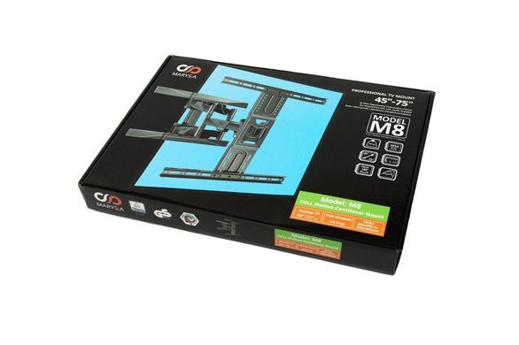 Прочный поворотный кронштейн для телевизора 45"-75" M845-75 фото