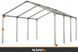 Палатка садовая 4x10 м 40 м&sup2;, высота 3,1 м, NAMIX BASIC оцинкованная сталь, для кафе и свадьбы NX98776 фото 5