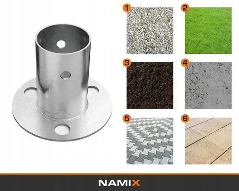 Палатка садовая 5x5 м 25 м&sup2;, высота 2,8 м, оцинкованная сталь, NAMIX BASIC для кафе и свадьбы NX98777 фото