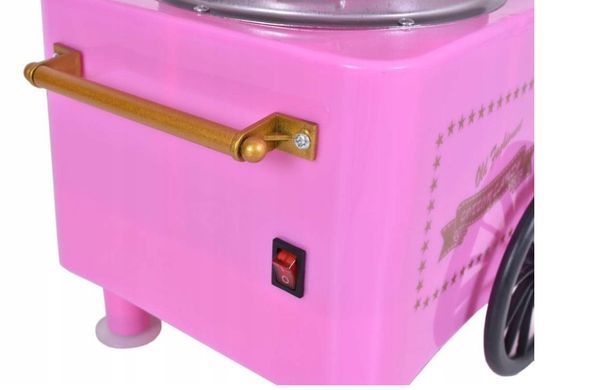 Аппарат для сладкой ваты Cotton Candy розового цвета 480 Вт 5902340309049 фото