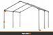Палатка садовая 5x5 м 25 м&sup2;, высота 2,8 м, оцинкованная сталь, NAMIX BASIC для кафе и свадьбы NX98777 фото 5
