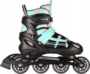 Роликові ковзани Nils Extreme NH18366A зі змінними полозами, регульовані, м'ятні, розмір 31-34 13278220 фото