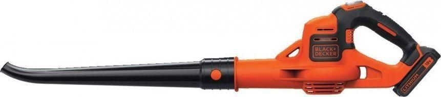 Воздуходувка аккумуляторная Black&Decker GWC1820PC 18V для листьев 5035048640029 фото