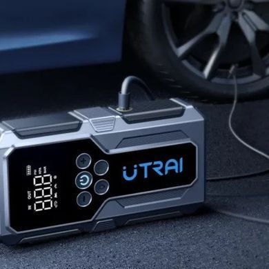 Пусковий пристрій 1500A Powerbank Jump Starter and Compressor 10 Bar UTRAI JSTAR 9 5907046220001 фото