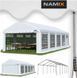 Намет садовий 5x10 м 50 м&sup2;, висота 2,8 м, оцинкована сталь, NAMIX BASIC для ресторану та весілля NX98780 фото 1