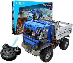 Машинка конструкторо з пультом керування Cada C51017W 638 елементів C51017W фото