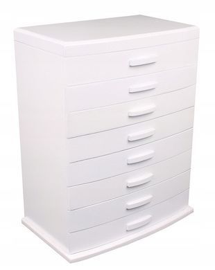 Скринька для коштовностей, комод, білий, 36 см 4031 фото