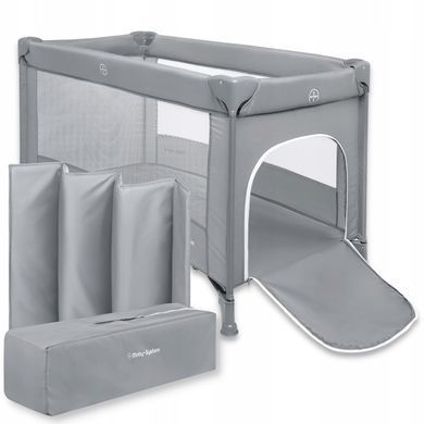 Дорожная кроватка-манеж Moby-System Happy Traveller Basic с матрасом и сумкой 126&times;66 см 5906395302529 фото