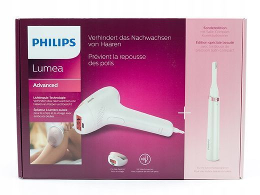 Лазерний епілятор PHILIPS Lumea BRI921 + TRYMER BRI921/00 фото