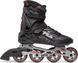 Ролики коньки fila legacy pro 80 для отдыха, черные, размер 44 11266913 фото 2