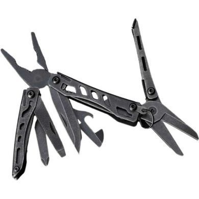 Мультитул NexTool Flagship Pro Black, 110 мм, 16 функций, черный, сталь 50Cr15MoV, полноразмерные ножницы и чехол MKNE20120 фото