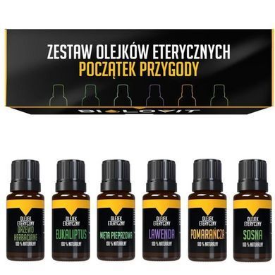 Набор натуральных эфирных масел Bilovit Начало приключений OET-ZES-01 фото