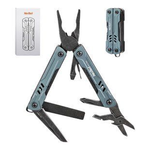 Мультитул NexTool Mini Sailor S11 Pro, 67мм, карманный EDC, серый, 12 функций, сталь 8Cr14MoV, с кольцом MKNE20382A фото