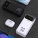 Повербанк 30000 mAh Dudao K15MAX 22.5W с кабелями Type-C Lightning PD QC Black 6976625333783 фото 5