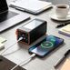 Повербанк 9000 mAh быстрая зарядка 66W Power Bank 4xUSB Type-C фонарик LED Black 602416879128 фото 9