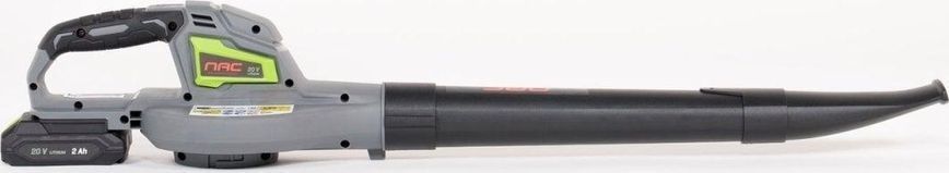 Воздуходувка аккумуляторная NAC BB20-B20-S с аккумулятором для листьев 5905842524743 фото