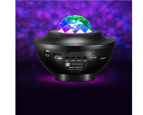 Ночник - проектор Falcon BL-XK01 черный проектор звезд STAR LED NIGHT LAMP USB + пульт BL-XK01 фото
