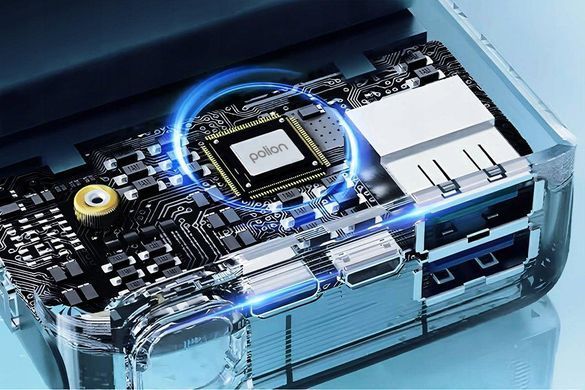 Повербанк POLION PLNPB005 40000 мА&middot;год 22,5 Вт USB-C USB-A PD 3.0 QC 3.0 білий 5907090800266 фото
