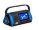 Радіопиймач Bivaccs Bluetooth сонячна батарея з ліхтариком та функцією PowerBank Bivacc Quercus 4000-blue фото