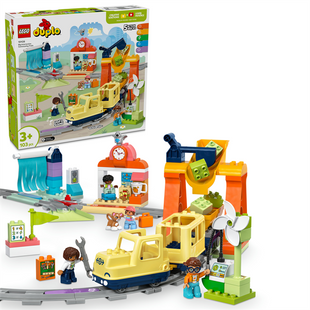 Конструктор LEGO DUPLO Town Большой интерактивный общественный поезд 103 детали (10428) 5702017583044 фото