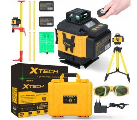 Xtech 25 м перехресний лазер LASER LCD akumulatorowe фото