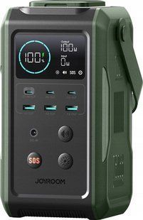 Повербанк 75000 мАч 100 Вт USB-C USB-A с фонариком Joyroom JR-PBF10 6956116712662 фото