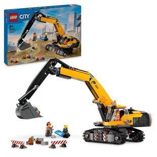 Конструктор LEGO City Желтый строительный экскаватор 633 детали (60420) 5702017586939 фото