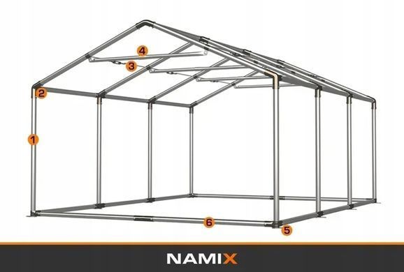 Палатка для хранения Grand 3x6, разные цвета NX98845 фото
