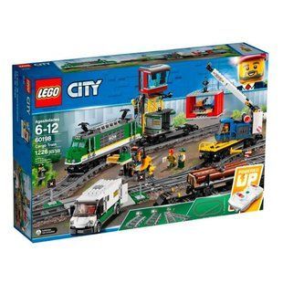 Конструктор LEGO City Вантажний поїзд 1226 деталей (60198) різнокольоровий Для дівчат, для хлопчиків 5702016109795 фото