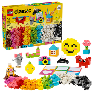 Конструктор LEGO Classic Щасливий творчий набір 680 деталей (11042) 5702017822235 фото