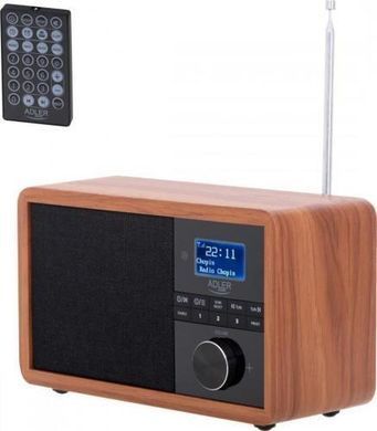 Радіоприймач Adler 1184 DAB+ Bluetooth 5902934839167 фото