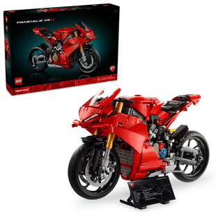 Конструктор LEGO Technic Мотоцикл Ducati Panigale V4 S 1603 деталі (42202) 5702017816258 фото