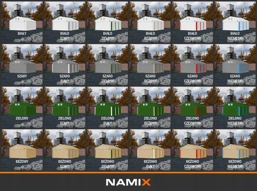 Намет для зберігання Grand 4x10, різні кольори NX98849 фото