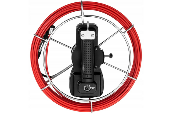 Эндоскопическая инспекционная профессиональная камера Steinberg 30м 10030553 105&deg;12 LED 7-дюймовый дисплей SBS-EC-300 фото