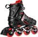 Nils Extreme NA18811A роликовые коньки для отдыха, регулируемые, черные, размер 34-38 13814226 фото 5