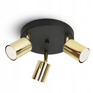 Потолочный светильник Люстра GU10 LED Black & Gold Edition 571-EG3-CZZ фото