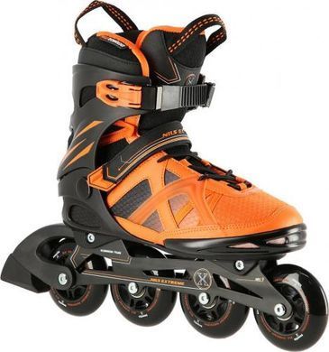 Ролики nils extreme na14112 коньки для отдыха оранжевые размер 38 10178447 фото
