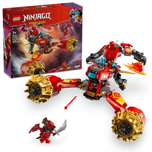 Конструктор LEGO NINJAGO Штормовий робот-вершник Кая 333 деталі (71830) 5702017815657 фото